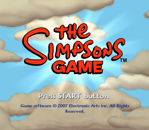The Simpsons Game screenshot 3 for Playstation 2